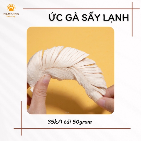 Thịt sấy khô dành cho chó, mèo