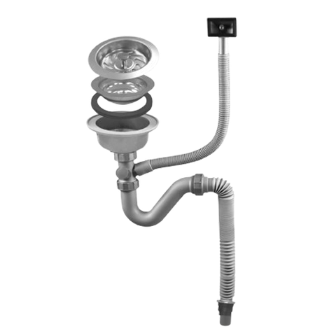 Xi phông ống xả chậu rửa chén bát 1 hố RC-152