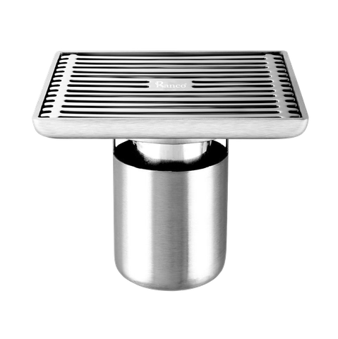 Ga thoát sàn inox 304 phi 69 phù hợp ống 76, 90,110mm RC-294E