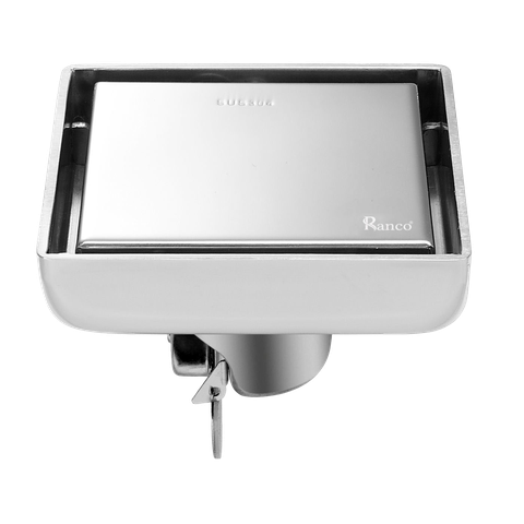 Ga thoát sàn 10x10cm inox 304 phi 45.6 RC-450G