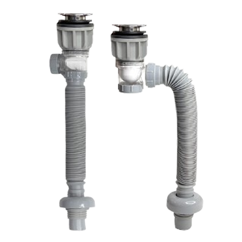 Xi phông chậu rửa tay xả lật mặt inox RC-902