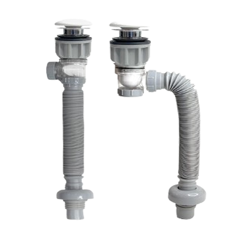 Xi phông chậu rửa tay xả nhấn mặt sứ RC-905