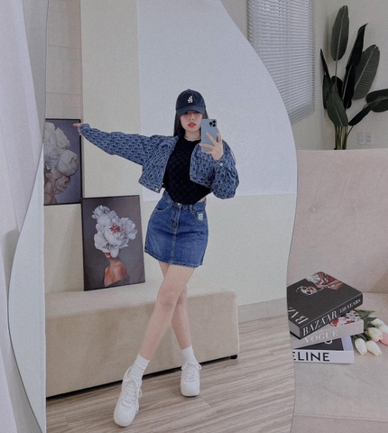 SET chân váy + áo siêu xinh cá tính