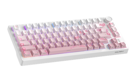 Bàn Phím Cơ Gaming Dareu EK75 Pro Sakura