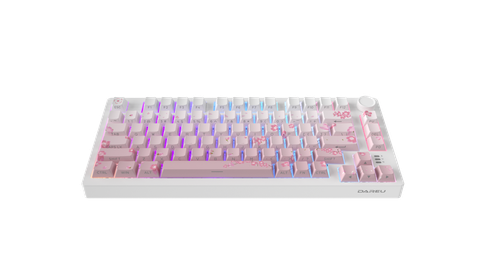 Bàn Phím Cơ Gaming Dareu EK75 Pro Sakura