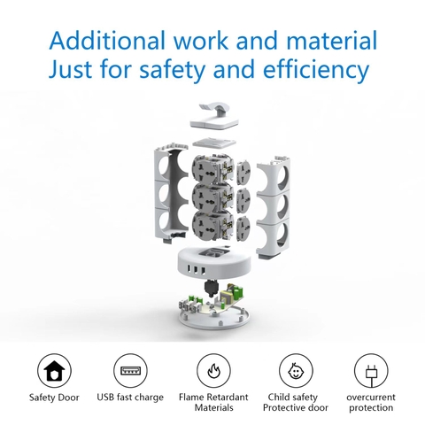 Ổ Cắm Điện UPGen Tower Pro - UPGen Tower