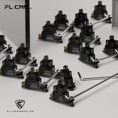 Bộ Stabilizer Plate Mount, PCB mount FL-Esports Dành Cho Bàn Phím Cơ (Hàng Chính Hãng)