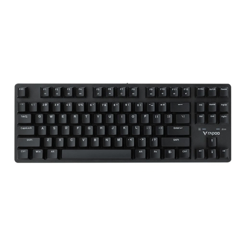 Bàn phím cơ Gaming không dây Rapoo V500PRO-87/ Dualmode (Không LED) - Switch Black