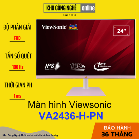 Màn hình Viewsonic VA2436-H-PN 24 inch, Full HD, 100Hz, 1ms MPRT