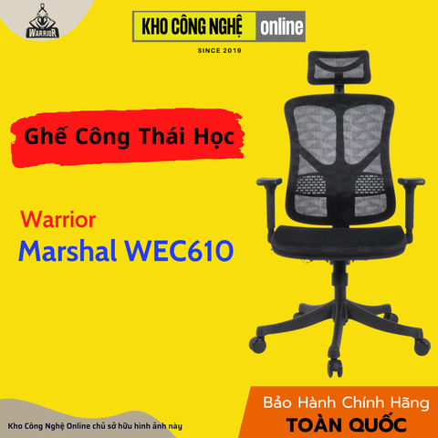 Ghế công thái học WARRIOR Ergonomic Marshal WEC610