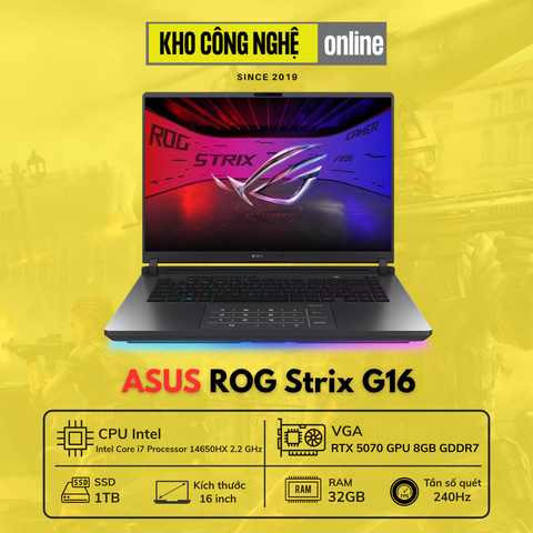 Laptop Gaming ASUS ROG Strix G16 G615JPR S5107W