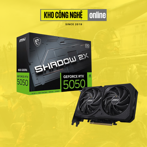 Card Màn Hình MSI GeForce RTX 5050 8G SHADOW 2X OC