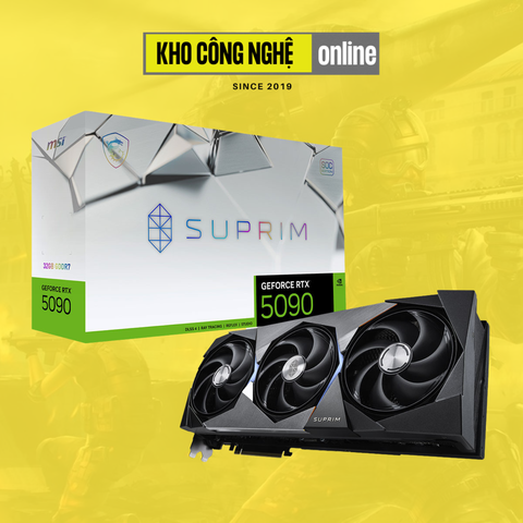Card Màn Hình VGA MSI GEFORCE RTX 5090 32G SUPRIM SOC