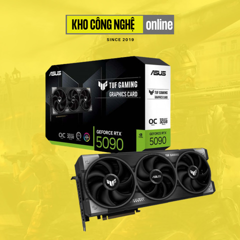 Card Màn Hình VGA Asus TUF Gaming GeForce RTX 5090 32GB GDDR7 OC Edition (TUF-RTX5090-O32G-GAMING)