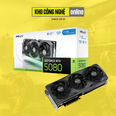 Card Màn Hình VGA PNY GEFORCE RTX 5080 16G OC