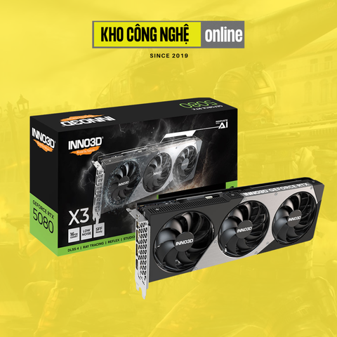 Card Màn Hình VGA INNO3D GEFORCE RTX 5080 X3 16G