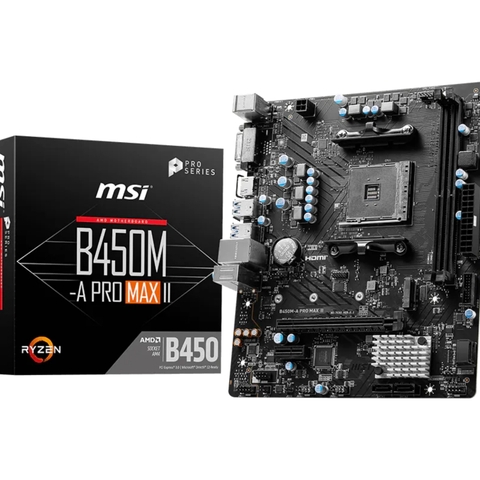 Mainboard MSI B450M-A PRO MAX II (Hàng Chính Hãng)