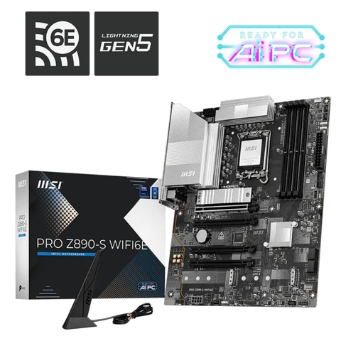 Mainboard MSI PRO Z890-S WIFI6E (Hàng Chính Hãng)