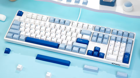 Bàn phím AKKO 3108RF V3 Glacier