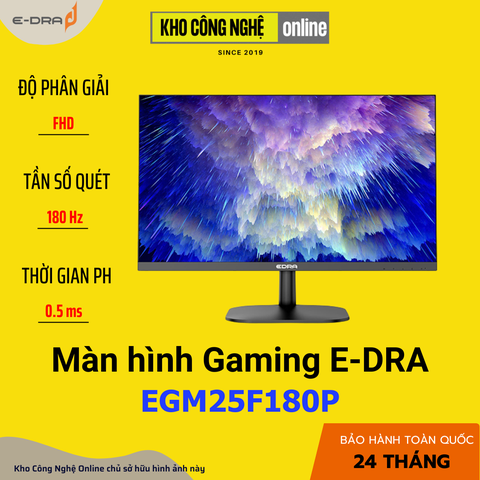 Màn hình Gaming EDRA EGM25F180P 25 inch FullHD 180Hz