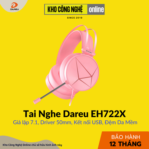 Tai Nghe Gaming Dareu EH722X