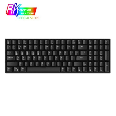 Bàn phím cơ Royal Kludge RK100 RGB Có 3 chế độ kết nối Bluetooth 5.0/ Wireless / Type C