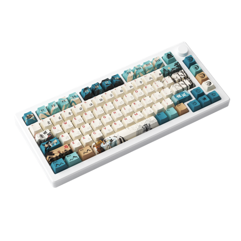 Bàn phím cơ AKKO MOD007B HE PC Joy of Life (Hotswap / RGB / USB Type C 8K Hz / Magnetic Switch / Rapid Trigger)