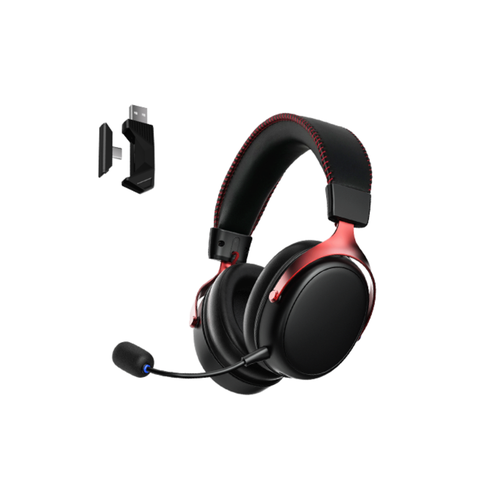 Tai nghe gaming Akko Verge S9 Ultra Black Red (Kết Nối Quad – Mode)