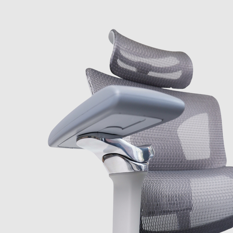 Ghế công thái học Gami Hexa 6D - Xám / Không Gác Chân