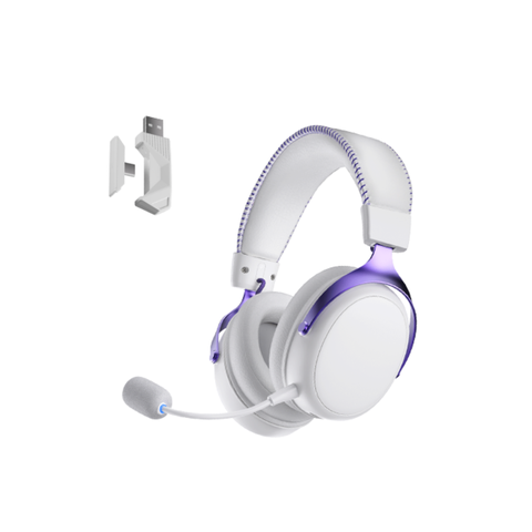 Tai nghe gaming Akko Verge S9 Ultra White (Kết Nối Quad – Mode)