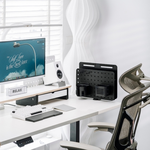 Bảng treo đồ UpGen Work Flow - Đen