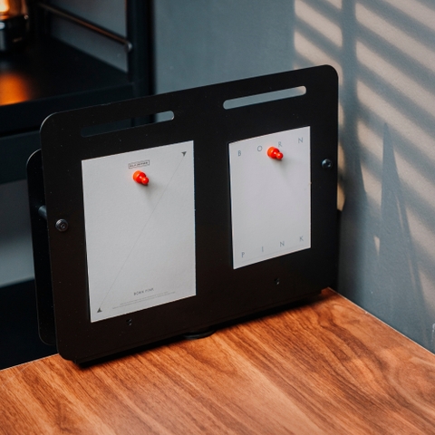 Bảng treo đồ UpGen Work Flow - Đen