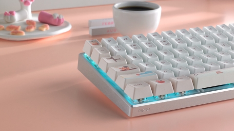 Bàn Phím Cơ Rapoo MT510 PRO - White Yellow