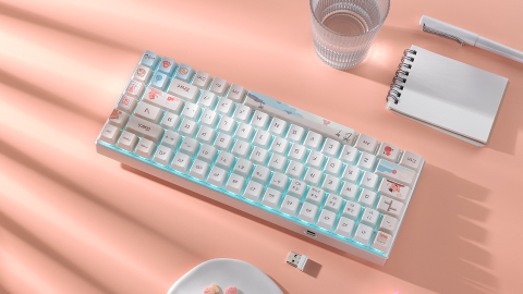 Bàn Phím Cơ Rapoo MT510 PRO - White Yellow