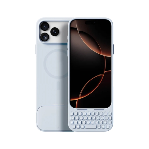 Ốp Bàn Phím iPhone 17 Pro Max Akko MetaKey - Sky Blue