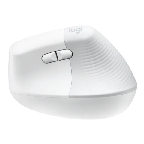 Chuột công thái học không dây Logitech Lift Vertical - White