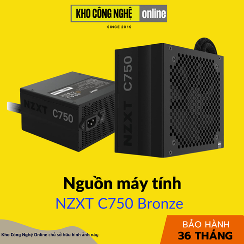 Nguồn máy tính NZXT C750 BRONZE 750W