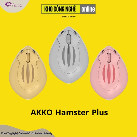 Chuột không dây AKKO Hamster Plus