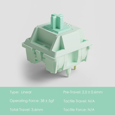 Switch AKKO CS dùng cho bàn phím cơ - (1 hộp 45 switch)