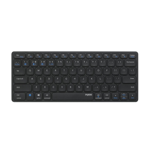 Bàn Phím Không Dây Rapoo E9050G - Đen