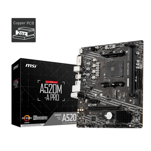 Mainboard MSI A520M-A PRO