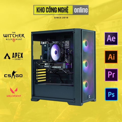 PC KCN Gaming i5 12400F / 16G / NVIDIA RTX 3060 12G
