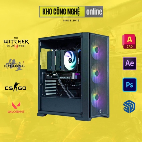 PC KCN Gaming ULTRA 7 265KF / 32GB DDR5 / RX 7800 XT 16G