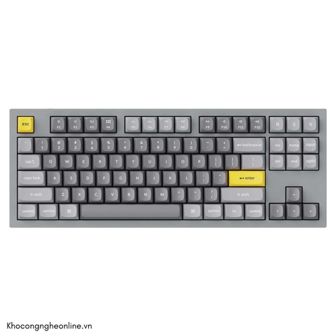 Bàn Phím Cơ Keychron Q3 - Bàn phím cơ custom QMK TKL 80%