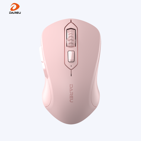 Chuột không dây DAREU LM115G Black / White / Pink