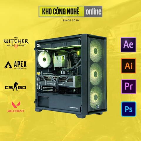 PC KCN Gaming RYZEN 9 9950X / 32G DDR5 / RX 7800 XT 16G