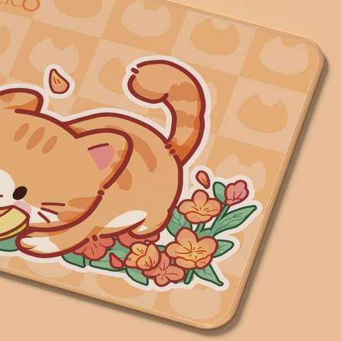 Pad chuột / Bàn di chuột / Lót chuột Akko Cat Orange KATE