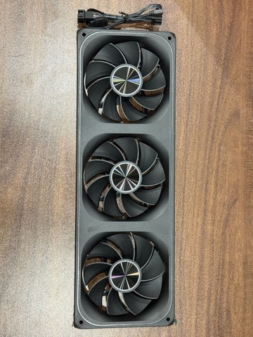 Fan led màu đen ngược model: DTV 360-V3