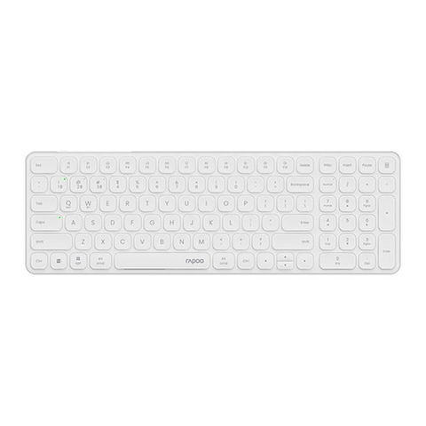 Bộ Bàn Phím Chuột Không Dây Rapoo 9350S - Trắng