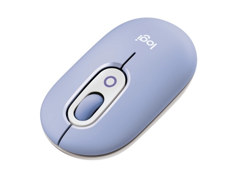 Chuột Không Dây Logitech POP Mouse - Tím